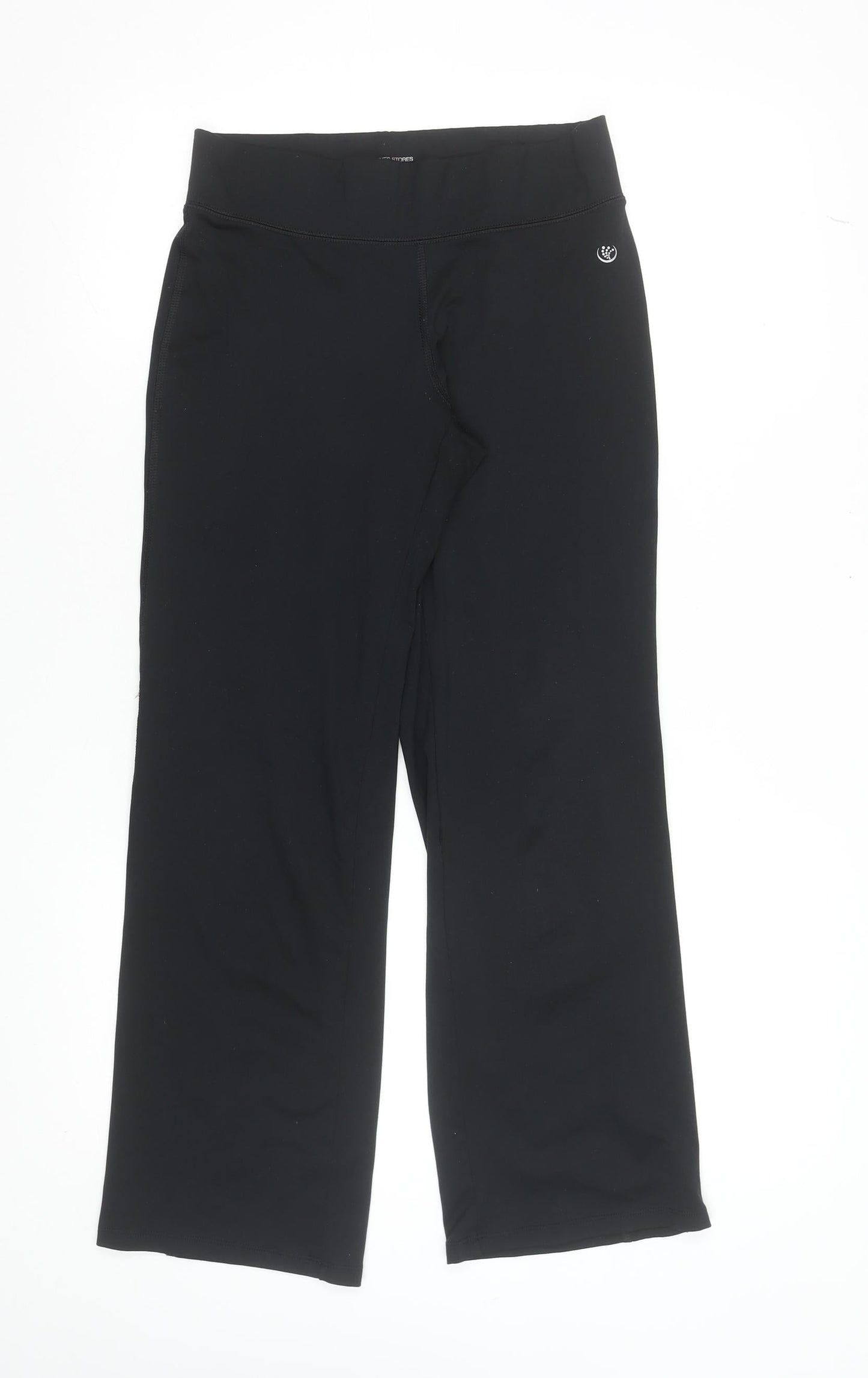Womens UK Size S St. Bernard Regular Fit Straight Black Trousers