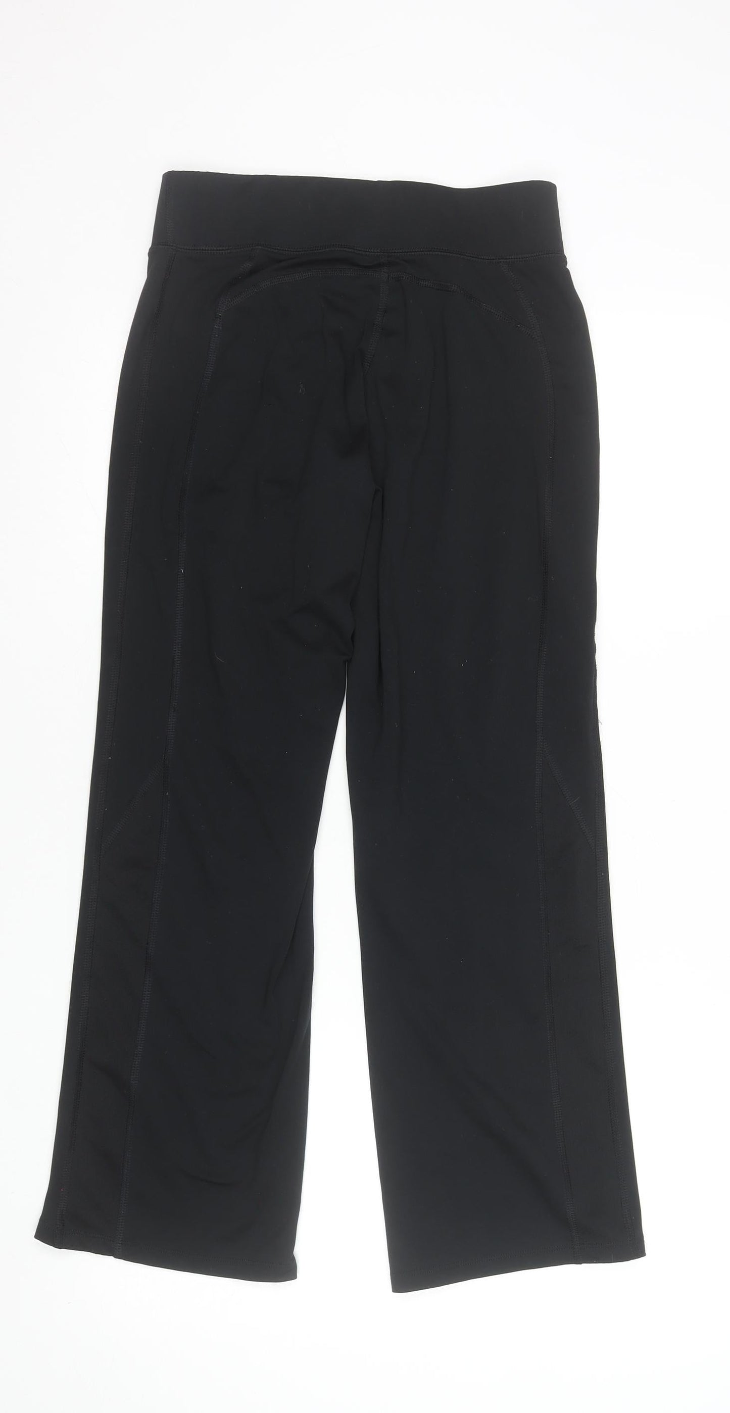 Womens UK Size S St. Bernard Regular Fit Straight Black Trousers