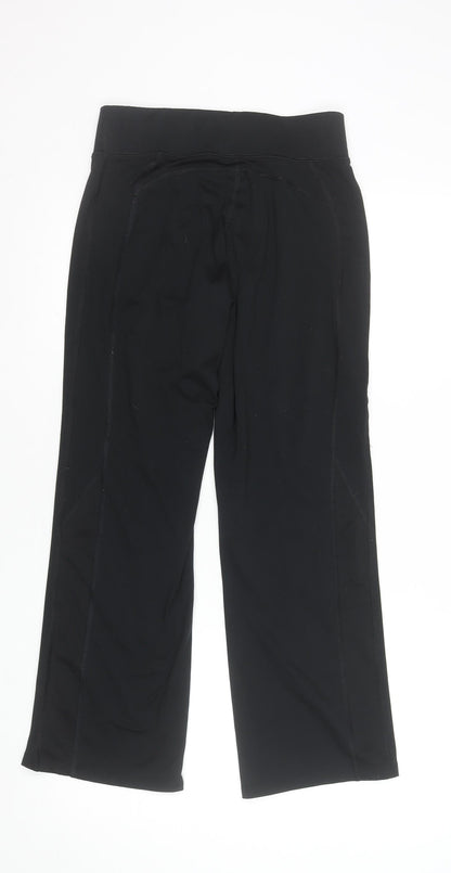 Womens UK Size S St. Bernard Regular Fit Straight Black Trousers