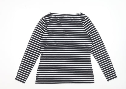 Womens UK Size 14 ASOS DESIGN Black Basic T-Shirt