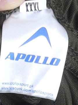 Apollo Men Green 2XL Jogger Trousers Quick Dry Sportswear