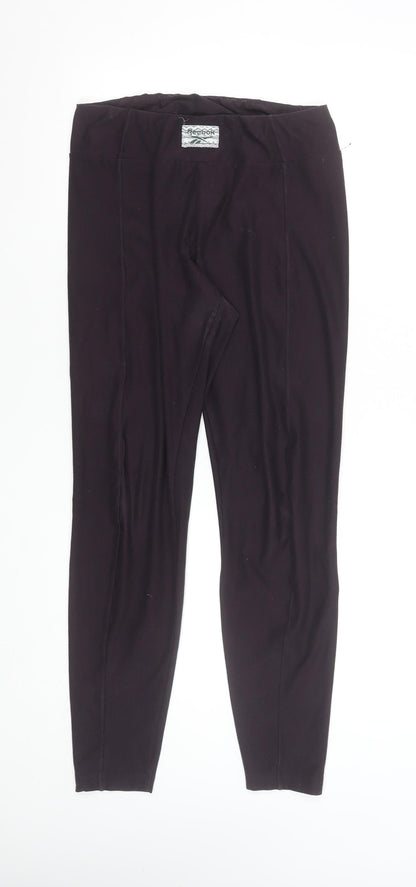 Womens UK Size M Reebok Slim Fit Leggings Black Leggings
