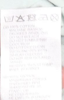 Reiss Men's Green Cotton Crew Neck Short Sleeve T-Shirt Size L