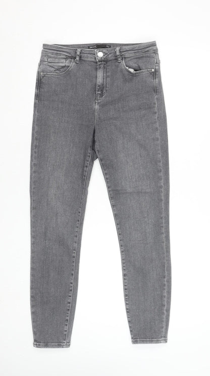 Womens UK Size 12 St. Bernard for Dunnes Stores Slim Fit Skinny Grey Jeans