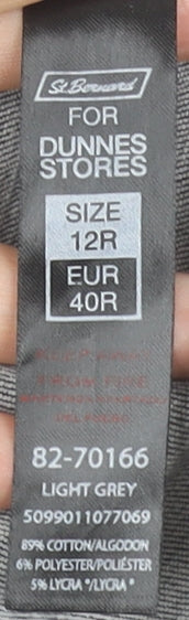 Womens UK Size 12 St. Bernard for Dunnes Stores Slim Fit Skinny Grey Jeans