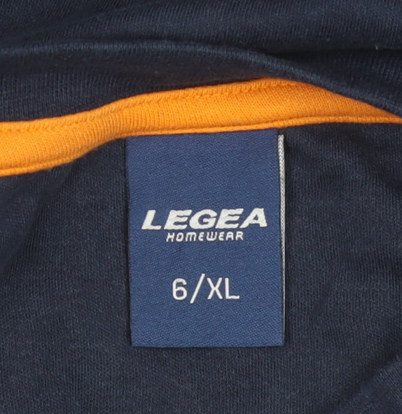 Legea Men's Multicoloured XL Long Sleeve Cotton T-Shirt