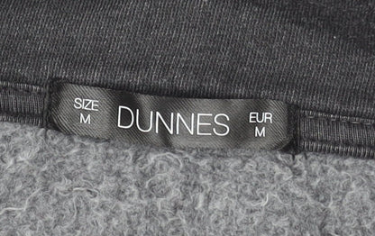 Dunnes Women’s Charcoal 1/4 Zip Brooklyn NYC Sweatshirt Size M