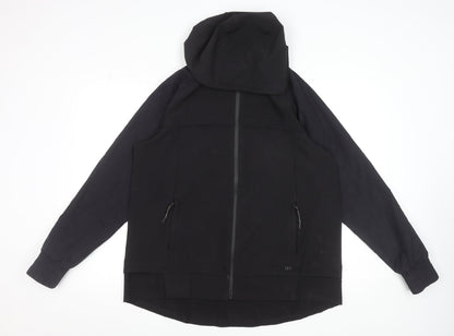 Mens UK Size M Dunnes Stores Black Rain Coat