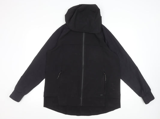 Mens UK Size M Dunnes Stores Black Rain Coat