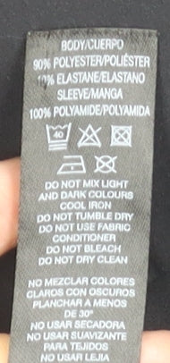 Mens UK Size M Dunnes Stores Black Rain Coat