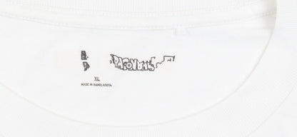 Uniqlo Men’s White Dragon Ball Anime Graphic Cotton T-Shirt XL