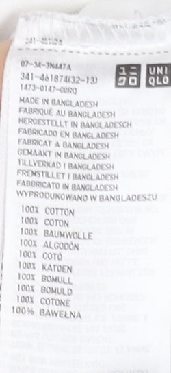 Uniqlo Men’s White Dragon Ball Anime Graphic Cotton T-Shirt XL