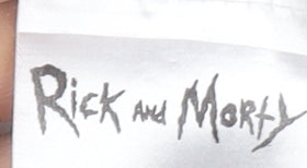 Rick and Morty Men's White XL Graphic Cotton T-Shirt