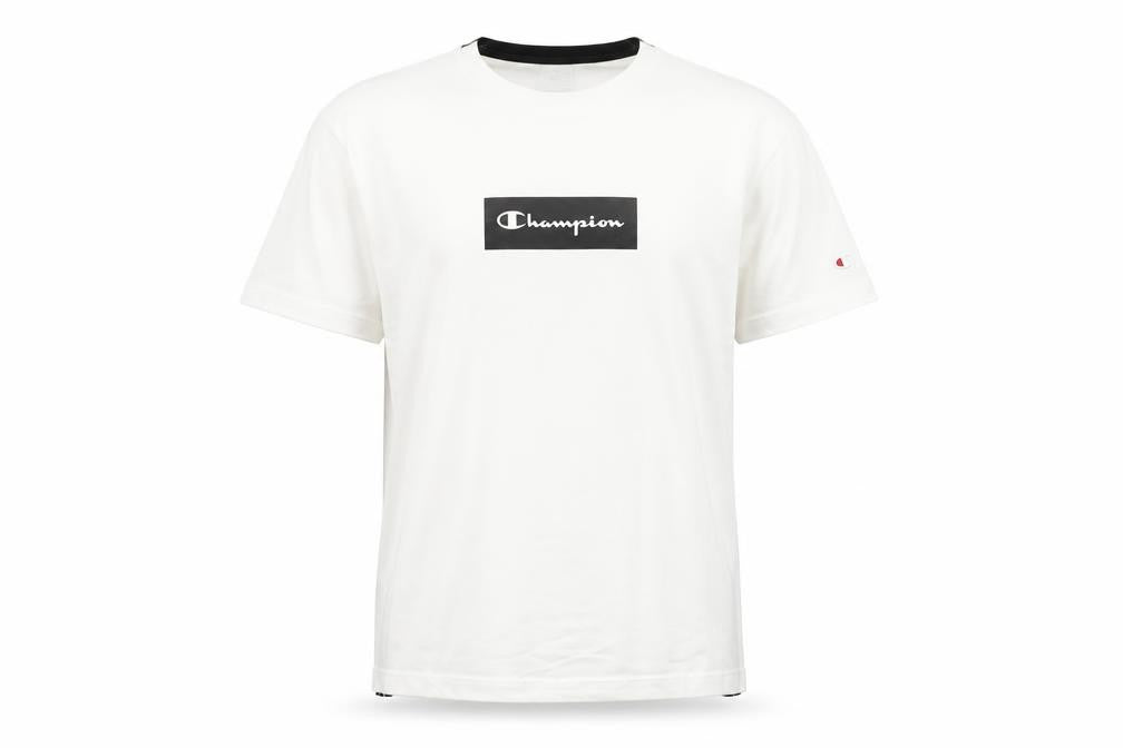 Mens UK Size S Champion White  T-Shirt