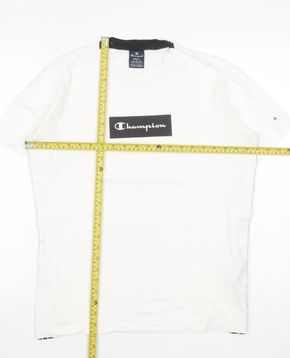 Mens UK Size S Champion White  T-Shirt