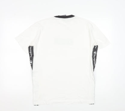 Mens UK Size S Champion White  T-Shirt
