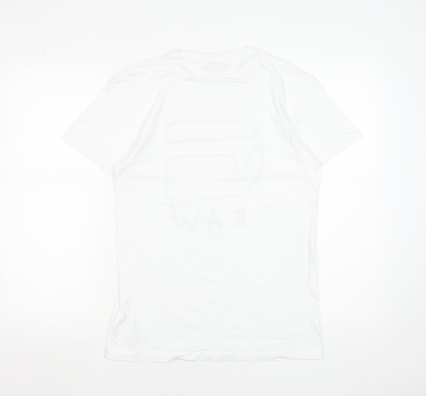 Mens UK Size S G-Star RAW White  T-Shirt