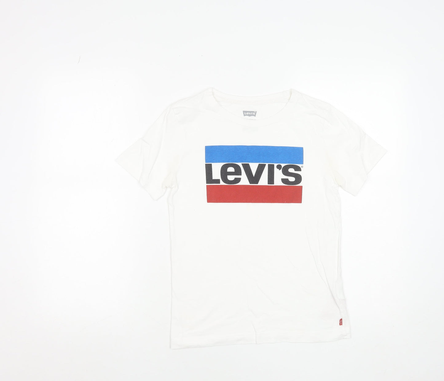 Boys UK Size 14 Years Levi's White Basic T-Shirt