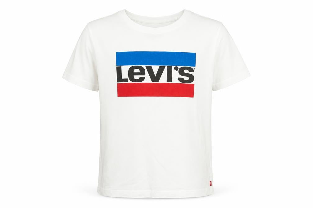 Boys UK Size 14 Years Levi's White Basic T-Shirt