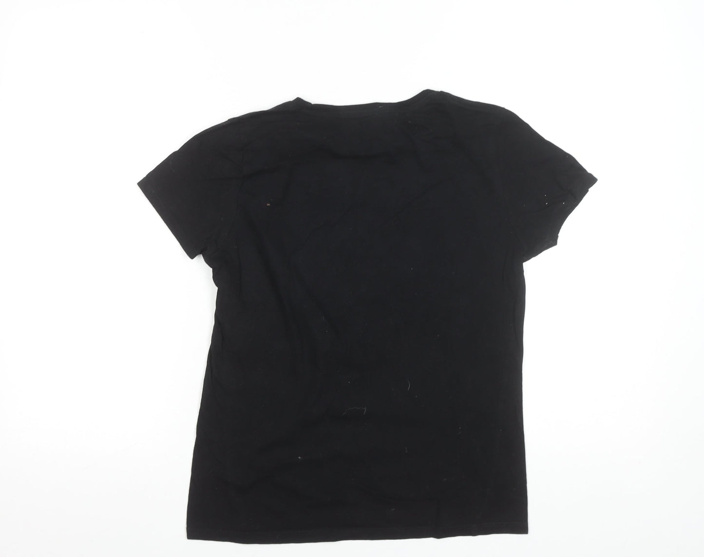 B&C Collection Women's Black Stranger Things T-Shirt Size S Short Sleeve