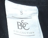 B&C Collection Women's Black Stranger Things T-Shirt Size S Short Sleeve