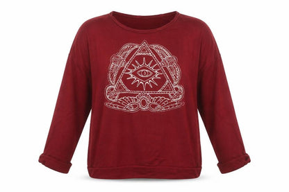 Womens UK Size 10 ASOS Red Basic T-Shirt