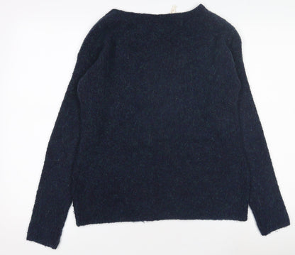 Womens UK Size S Esprit Navy Pullover Jumper