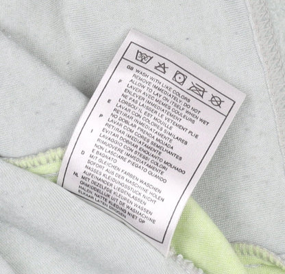 Nike Women Green Fleece Pullover Sweatshirt Size S