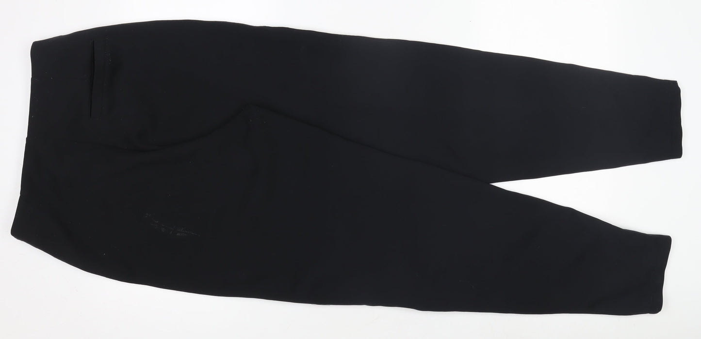 Womens UK Size S Nike Slim Fit Jogger Black Trousers