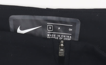 Womens UK Size S Nike Slim Fit Jogger Black Trousers