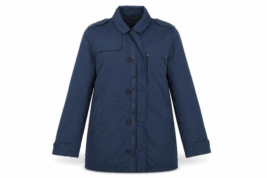 Womens UK Size L Brave Soul Blue Overcoat