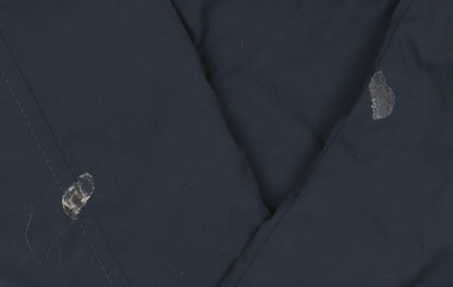 Womens UK Size L Brave Soul Blue Overcoat