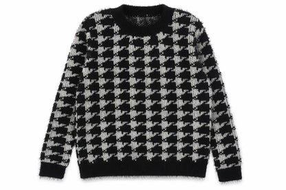 Womens UK Size M Hate Cut Black Pullover Jumper