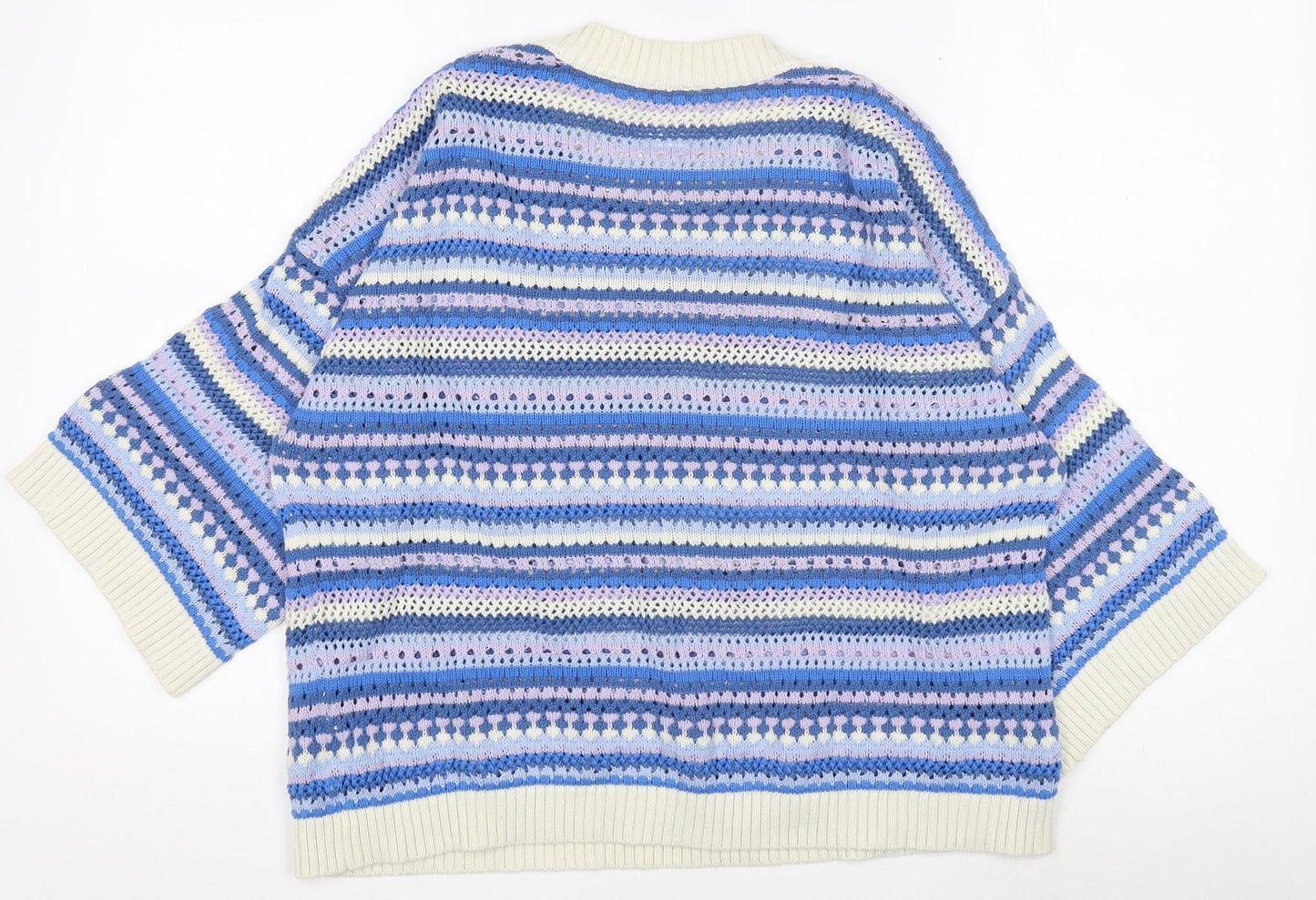 Womens UK Size M Woolovers Multicoloured Pullover Jumper