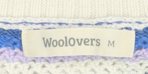 Womens UK Size M Woolovers Multicoloured Pullover Jumper