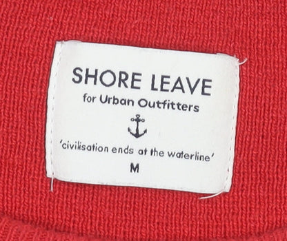 Shore Leave Men's Multicoloured Striped Cotton Acrylic Jumper M