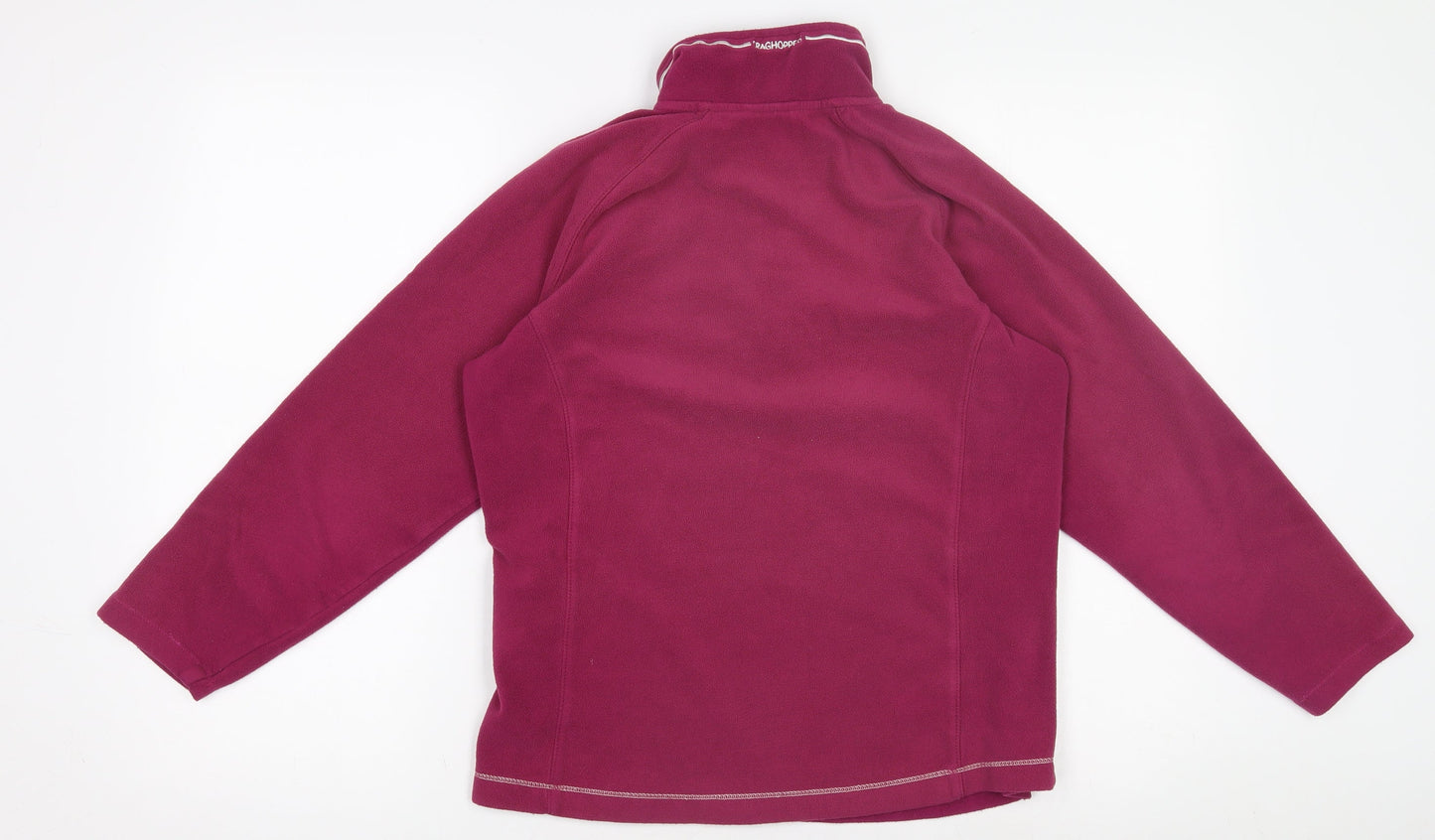 Craghoppers Womens Pink Fleece Pullover 1/2 Zip Sweatshirt Size M
