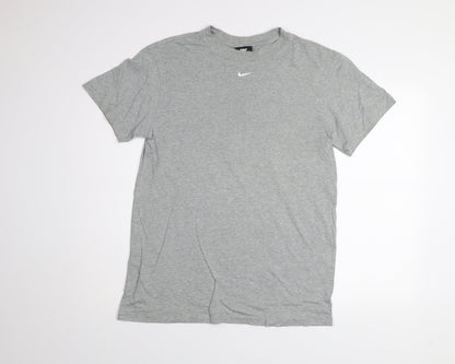 Nike Men's Grey Small Short Sleeve Crew Neck T-Shirt