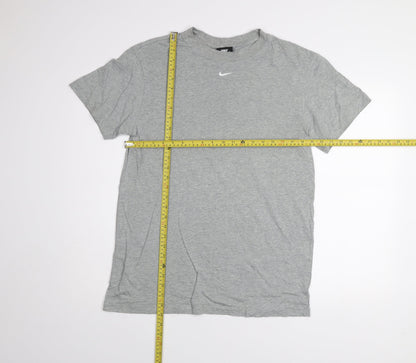 Nike Men's Grey Small Short Sleeve Crew Neck T-Shirt