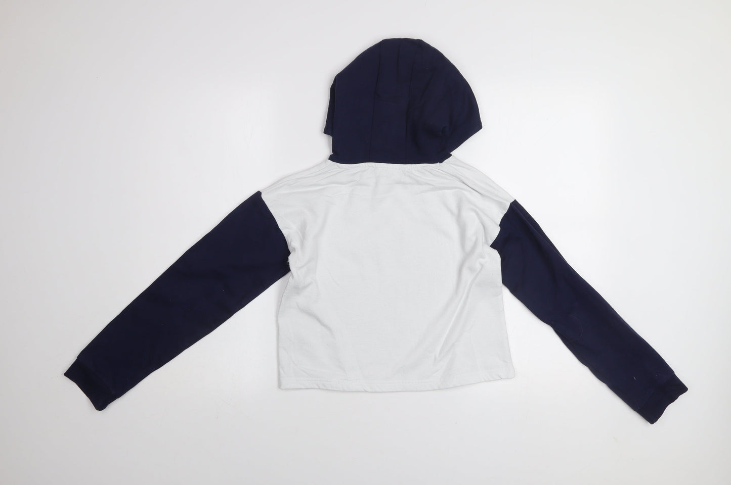Girls UK Size 11-12 Years Disney White Pullover Hoodie
