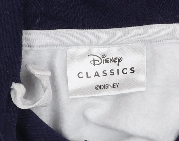 Girls UK Size 11-12 Years Disney White Pullover Hoodie