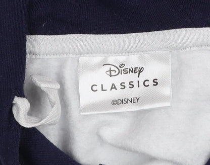 Girls UK Size 11-12 Years Disney White Pullover Hoodie