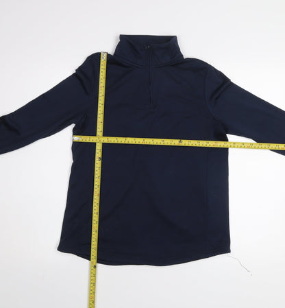 Womens UK Size M Mountain Warehouse Blue Pullover Sweatshirt