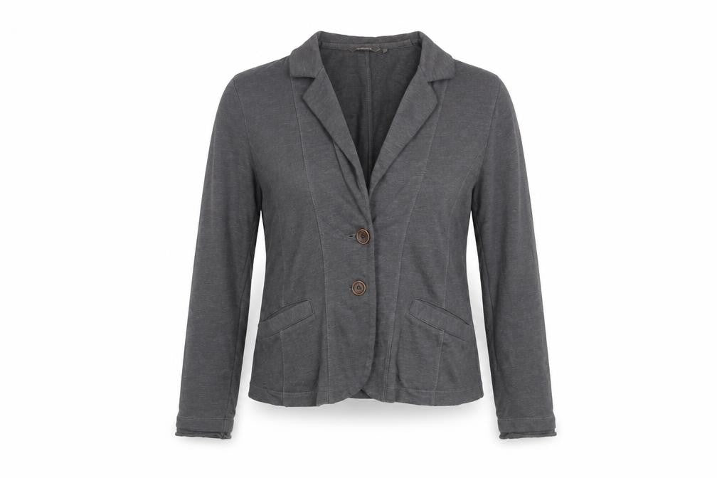 Womens UK Size M Sandwich Grey Basic Jacket