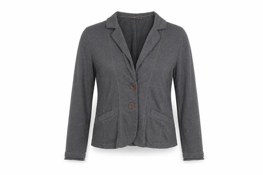 Womens UK Size M Sandwich Grey Basic Jacket