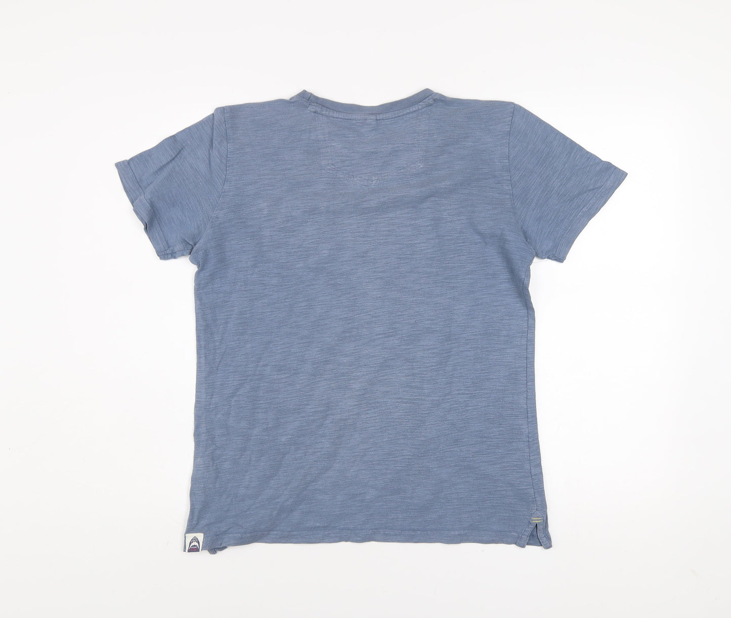Boys UK Size 12-13 Years FatFace Blue Basic T-Shirt