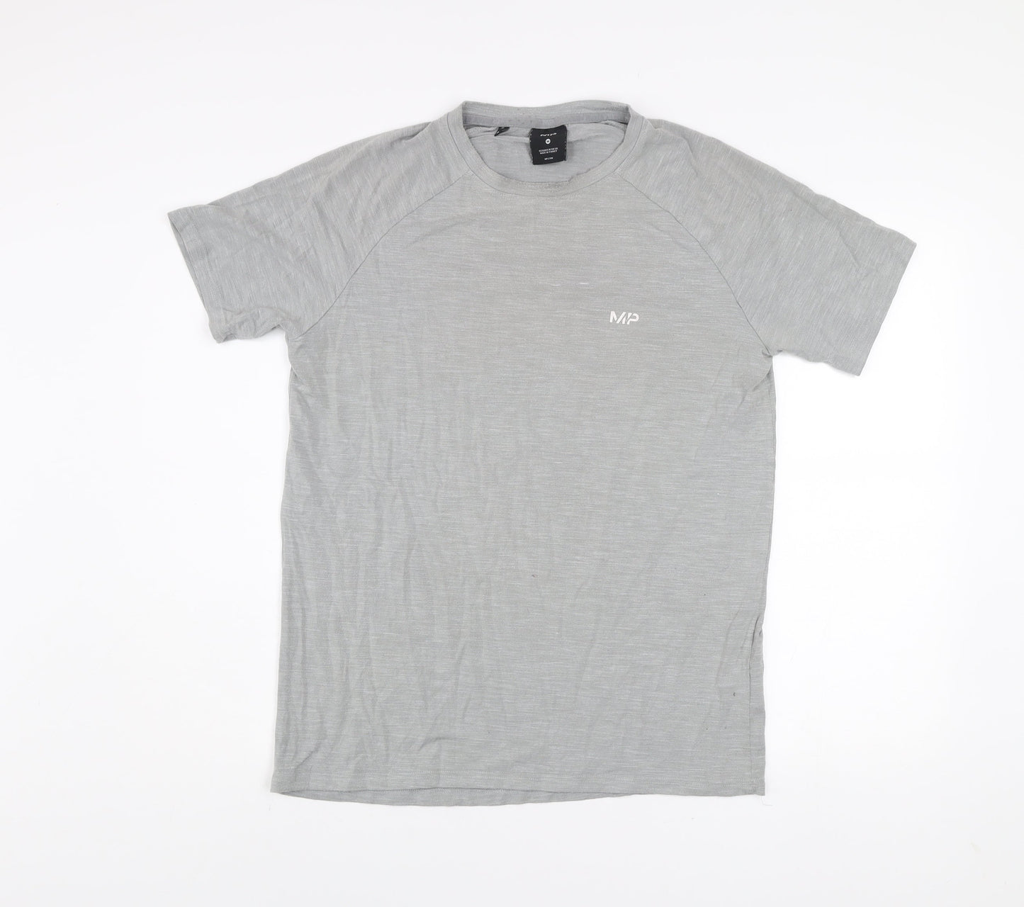 Mens UK Size M MP Grey Gym & TrainingRunning & JoggingFitness T-Shirt