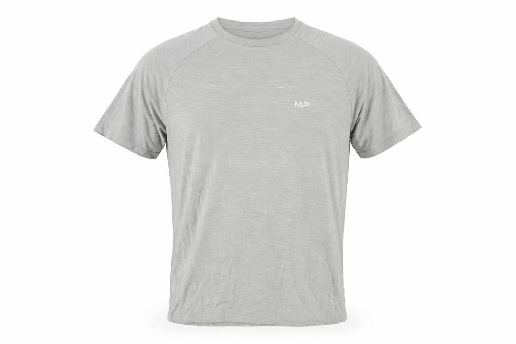Mens UK Size M MP Grey Gym & TrainingRunning & JoggingFitness T-Shirt