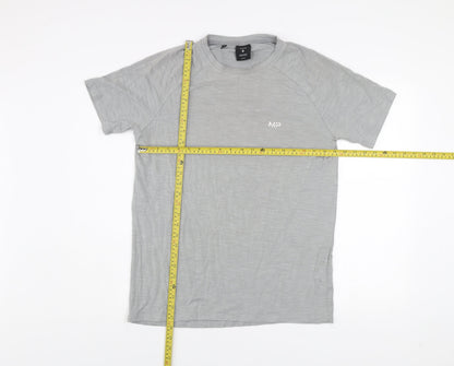 Mens UK Size M MP Grey Gym & TrainingRunning & JoggingFitness T-Shirt