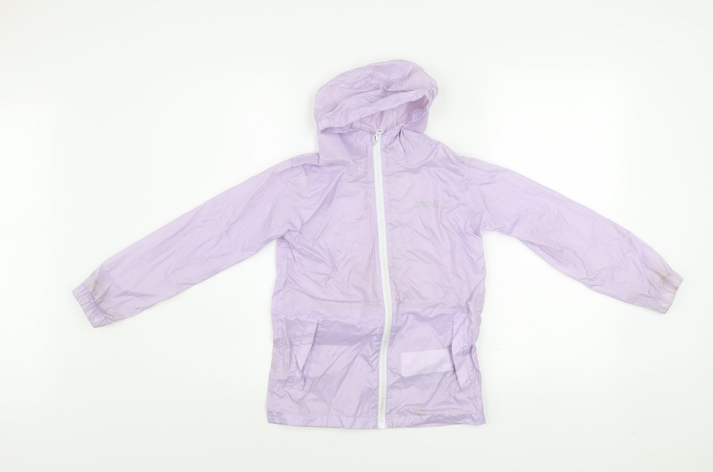 Girls UK Size 7-8 Years Regatta Purple Rain Coat